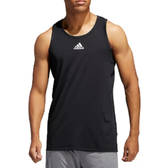 adidas Other - Adidas Men's 3G Tank Top Black Gray Logo
